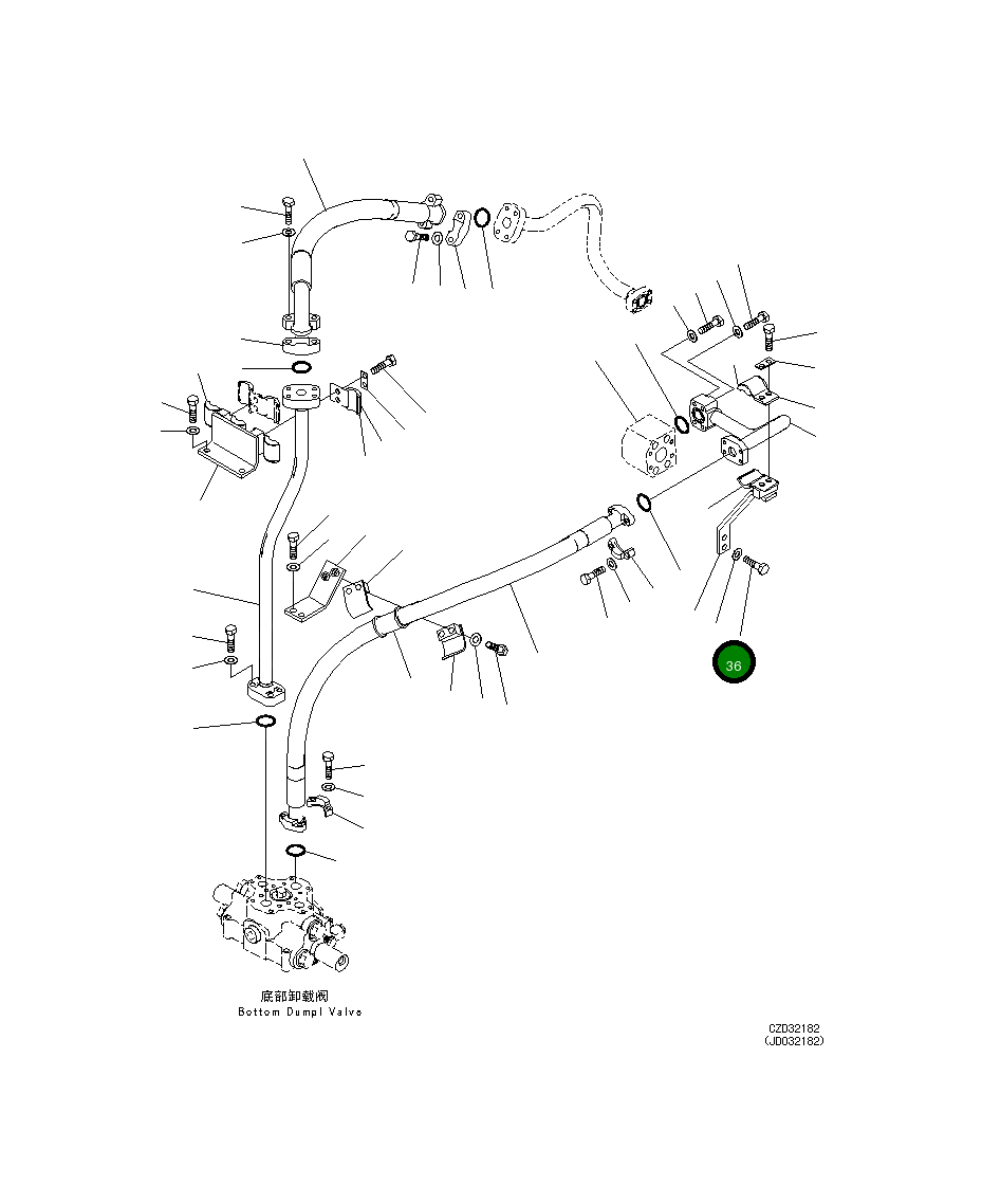 Кронштейн 21M-970-3260 Komatsu