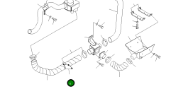 Кронштейн 196-01-26510 Komatsu