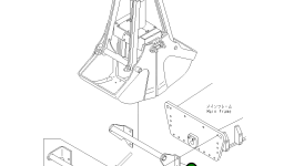 Кронштейн 20G-931-K110 Komatsu
