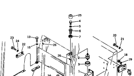 Кронштейн 21W-54-14931 Komatsu