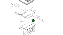 Кронштейн 23C-57-51110 Komatsu