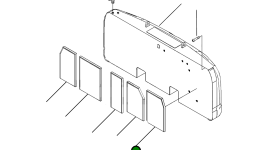 Лист 207-46-41711 Komatsu