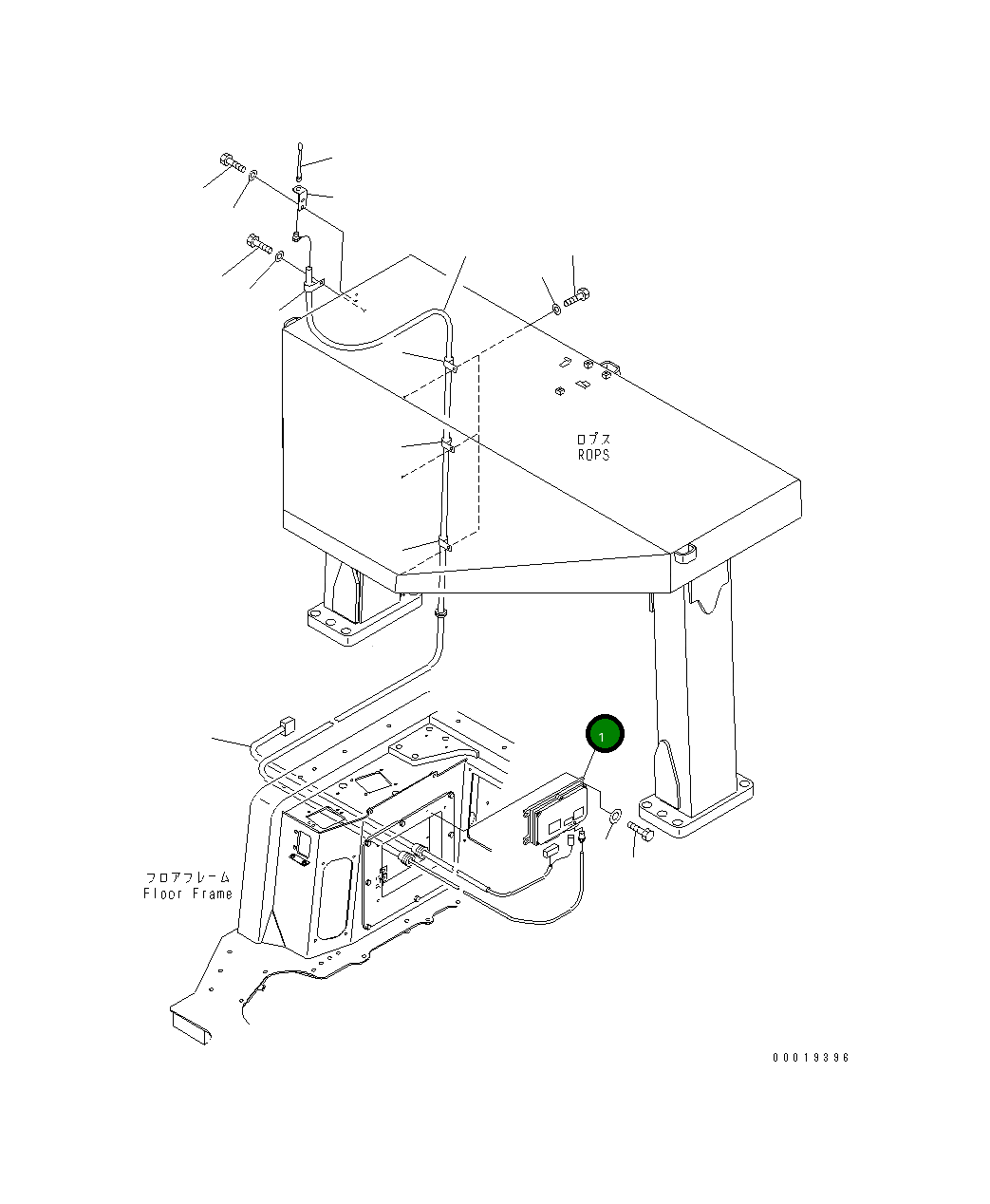 Контроллер 7826-12-2201 Komatsu