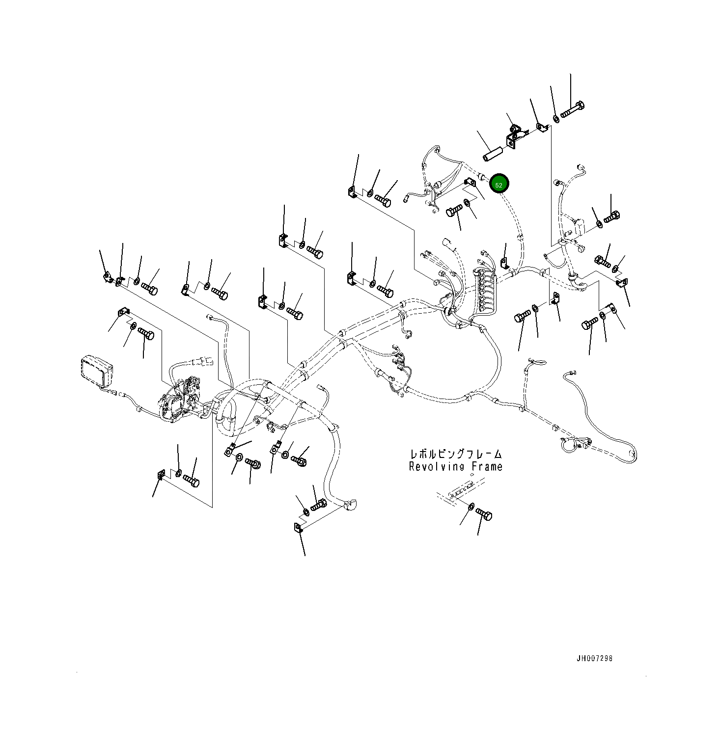 Кронштейн 20Y0641630 Komatsu