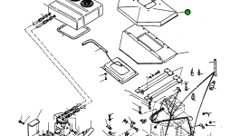 Крыша 2986151M91 Komatsu