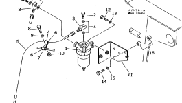 Кронштейн 567-84-41110 Komatsu