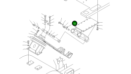 Палец 262-54-73480 Komatsu