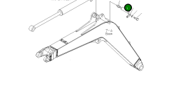 Палец 22L-70-27170 Komatsu