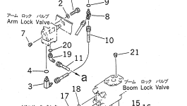 Шланг 20Y-62-23240 Komatsu