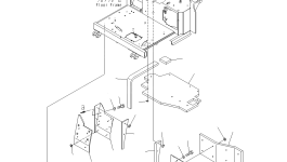 Лист 22M-54-28850 Komatsu
