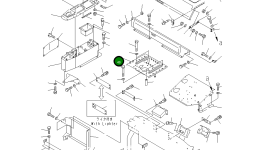 Кронштейн 569-54-63322 Komatsu