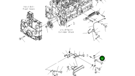 Кронштейн 6261-71-5690 Komatsu