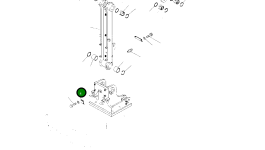 Кронштейн 208-46-A8791 Komatsu