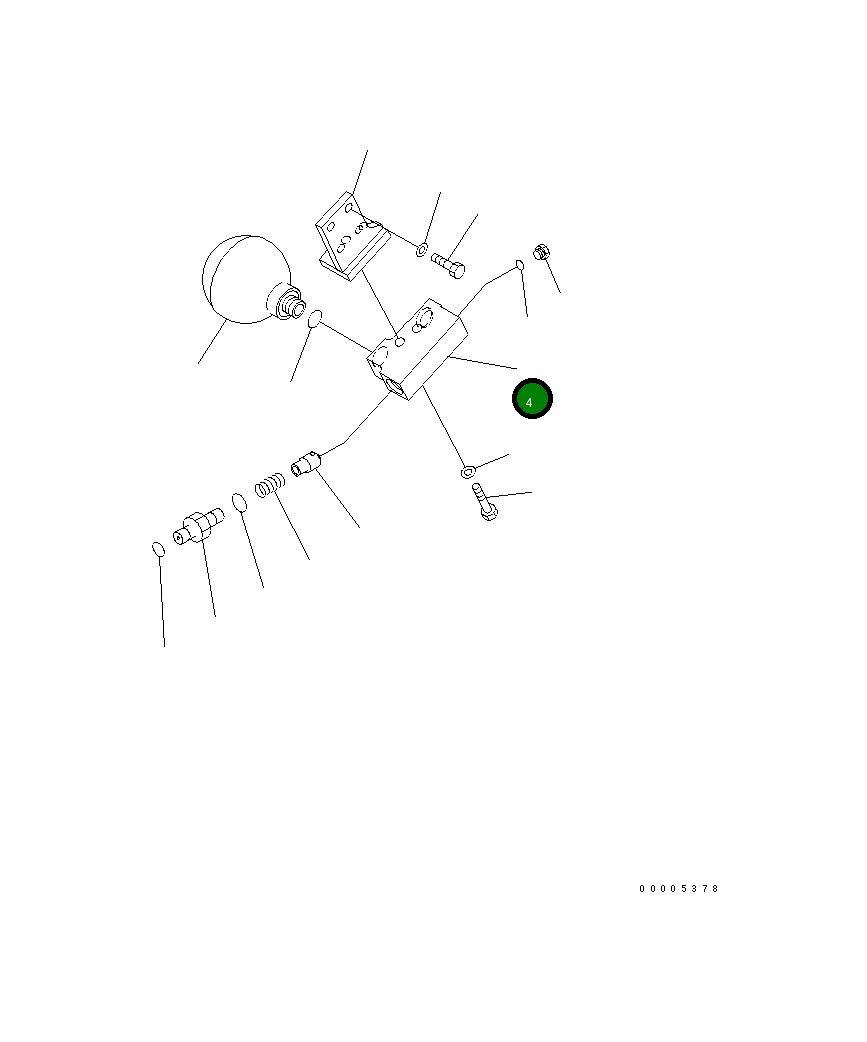 Корпус 11Y-62-18410 Komatsu