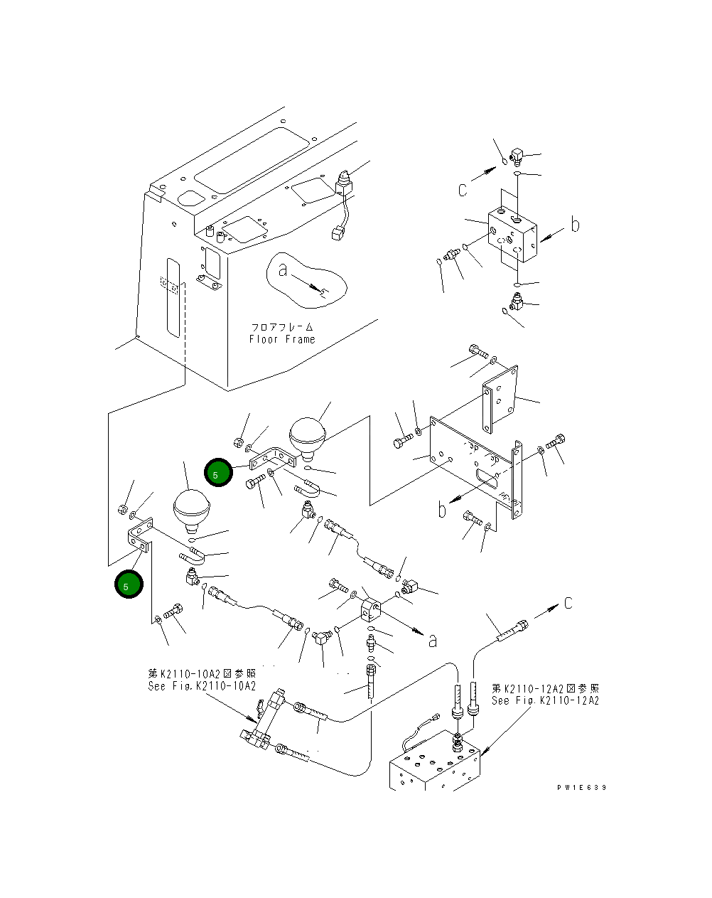 Кронштейн 202-973-4270 Komatsu