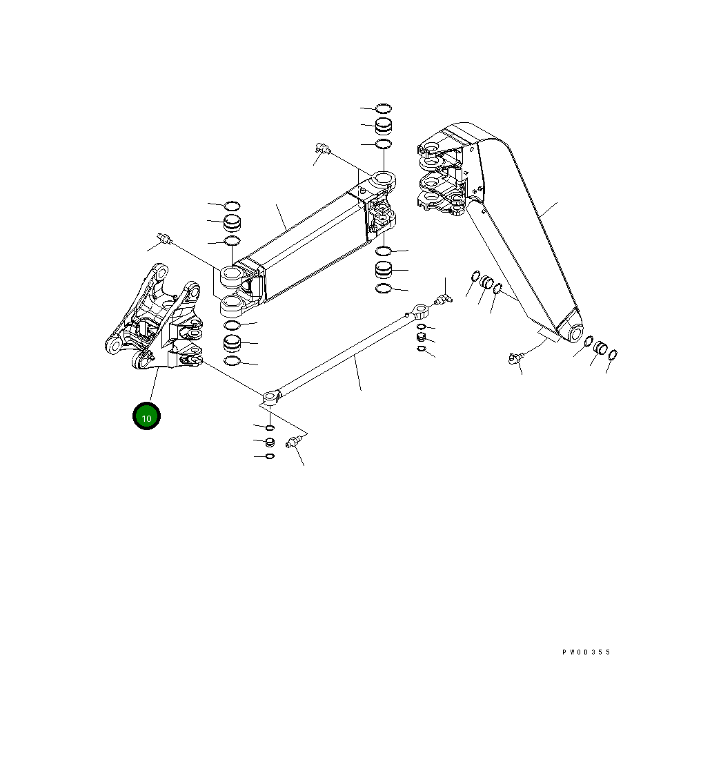 Кронштейн 21W-70-41141NK Komatsu