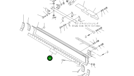 Кромка 234-70-12680 Komatsu