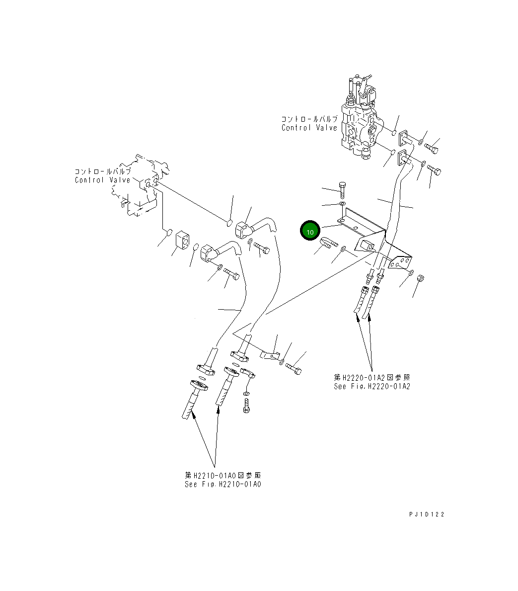 Кронштейн 154-61-74470 Komatsu