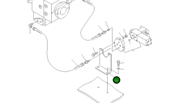 Кронштейн 258-80-38520 Komatsu