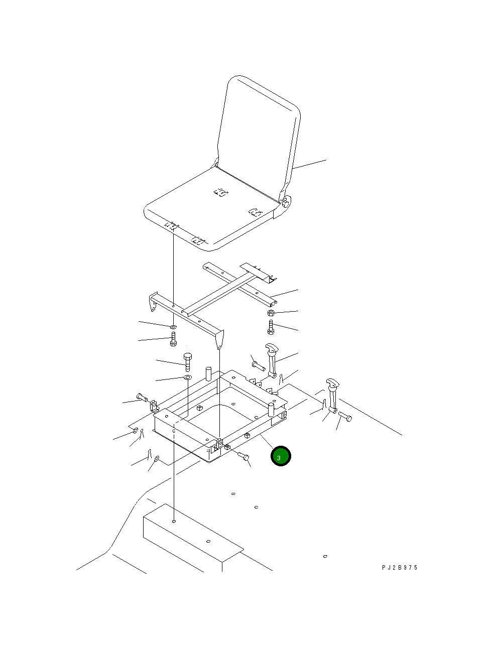 Кронштейн 561-88-66882 Komatsu