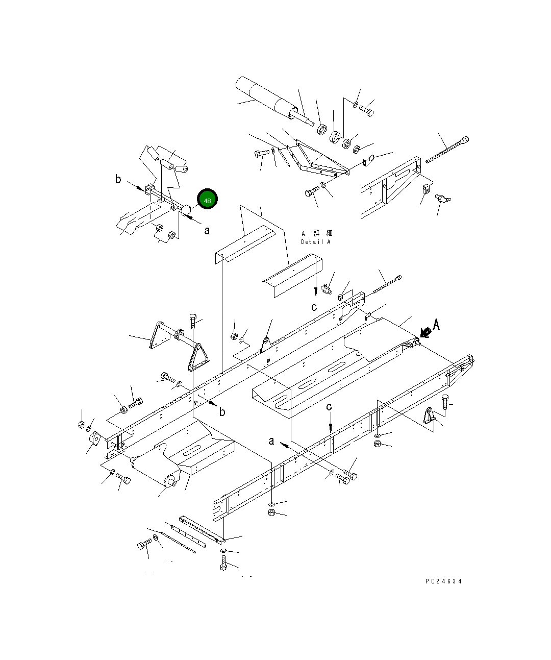 Кронштейн KWKKS-99-91150 Komatsu
