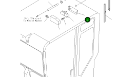 Кронштейн 23D-950-8650 Komatsu