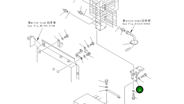 Кронштейн 203-62-62132 Komatsu