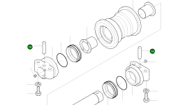 Палец 2123-6056 Komatsu