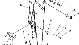Палец 21N-943-1140 Komatsu
