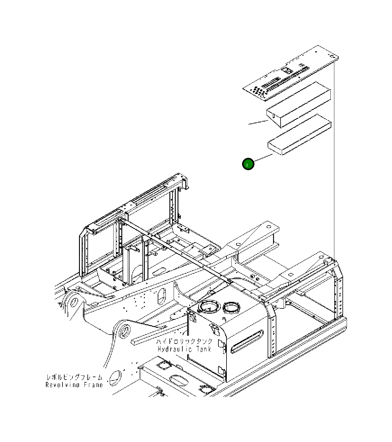 Лист 208-54-K1680 Komatsu
