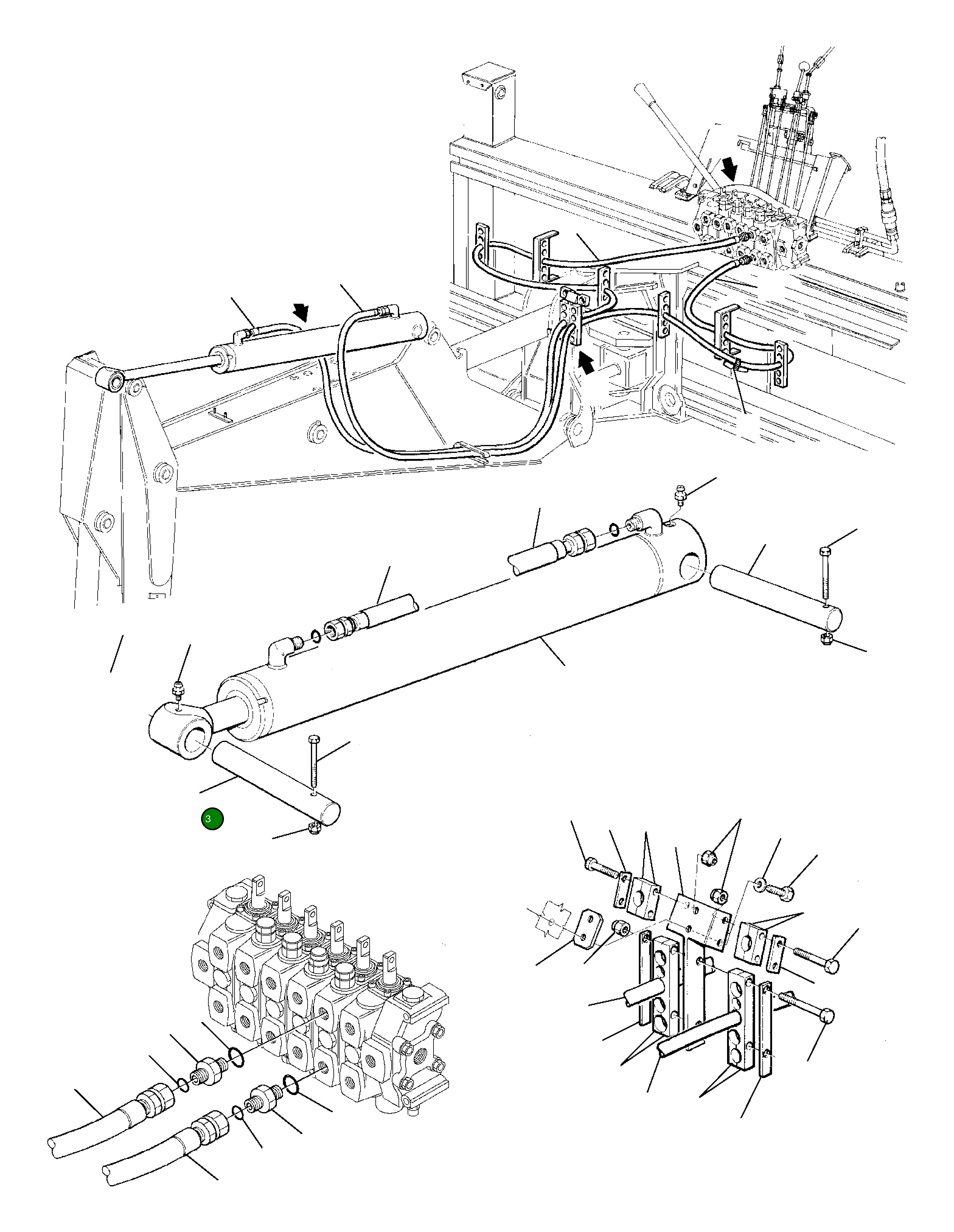 Палец 500322634 Komatsu