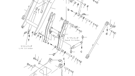 Правое коромысло в сборе 41H-70-00042 Komatsu