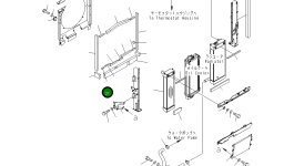 Лист 22U-03-22740 Komatsu