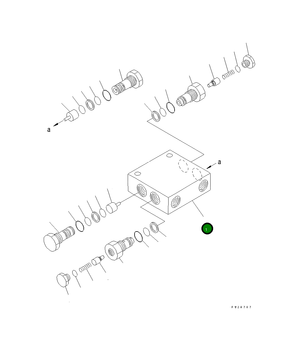 Корпус 235-61-13710 Komatsu