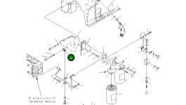 Кронштейн 6219-61-8650 Komatsu