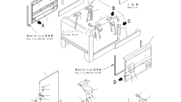 Лист 415-54-31470 Komatsu