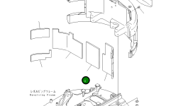 Лист 22A-46-13130 Komatsu