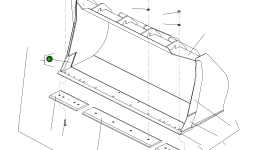 Кромка 419-70-H2F60 Komatsu