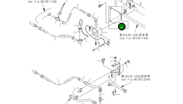Кронштейн 569-43-84640 Komatsu