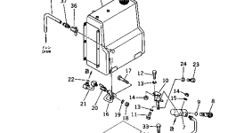 Трубка 103-04-22251 Komatsu