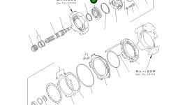 Клетка 234-15-22370 Komatsu