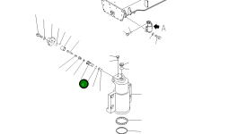 Обратный клапан 20G-61-K1990 Komatsu