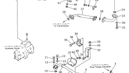 Кронштейн 569-61-46170 Komatsu