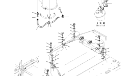 Кронштейн 561-95-83750 Komatsu