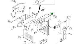 Опора 2195-3715E Komatsu