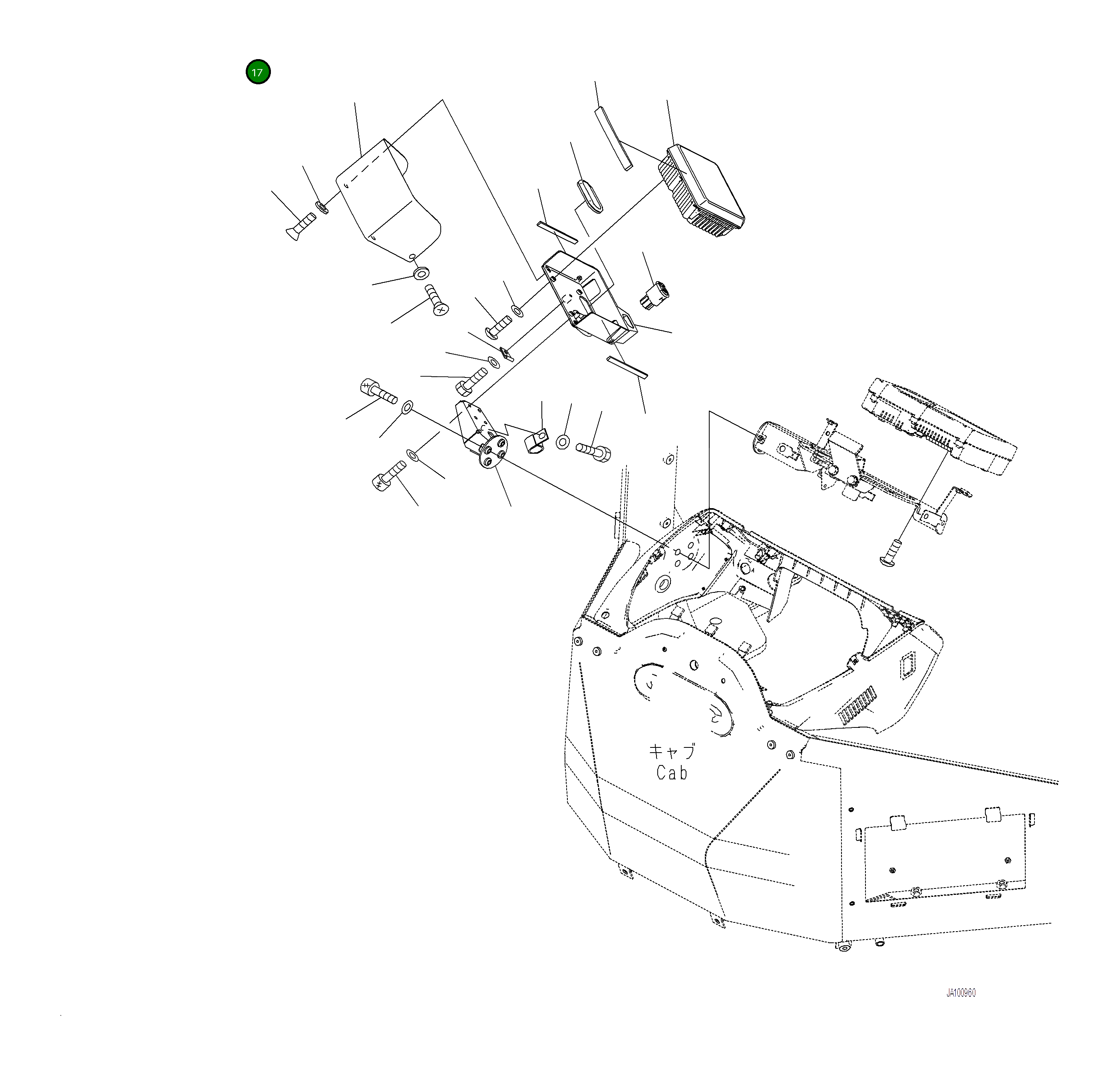 Лист 423-925-5351 Komatsu