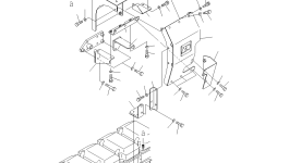 Кронштейн 6240-11-7261 Komatsu