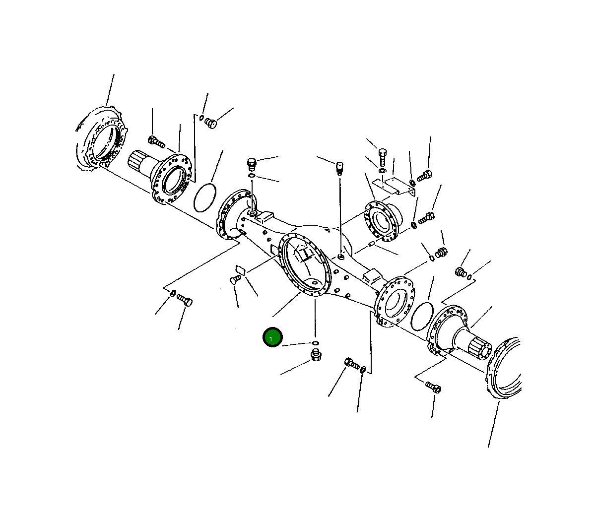 Корпус 421-23-13152 Komatsu