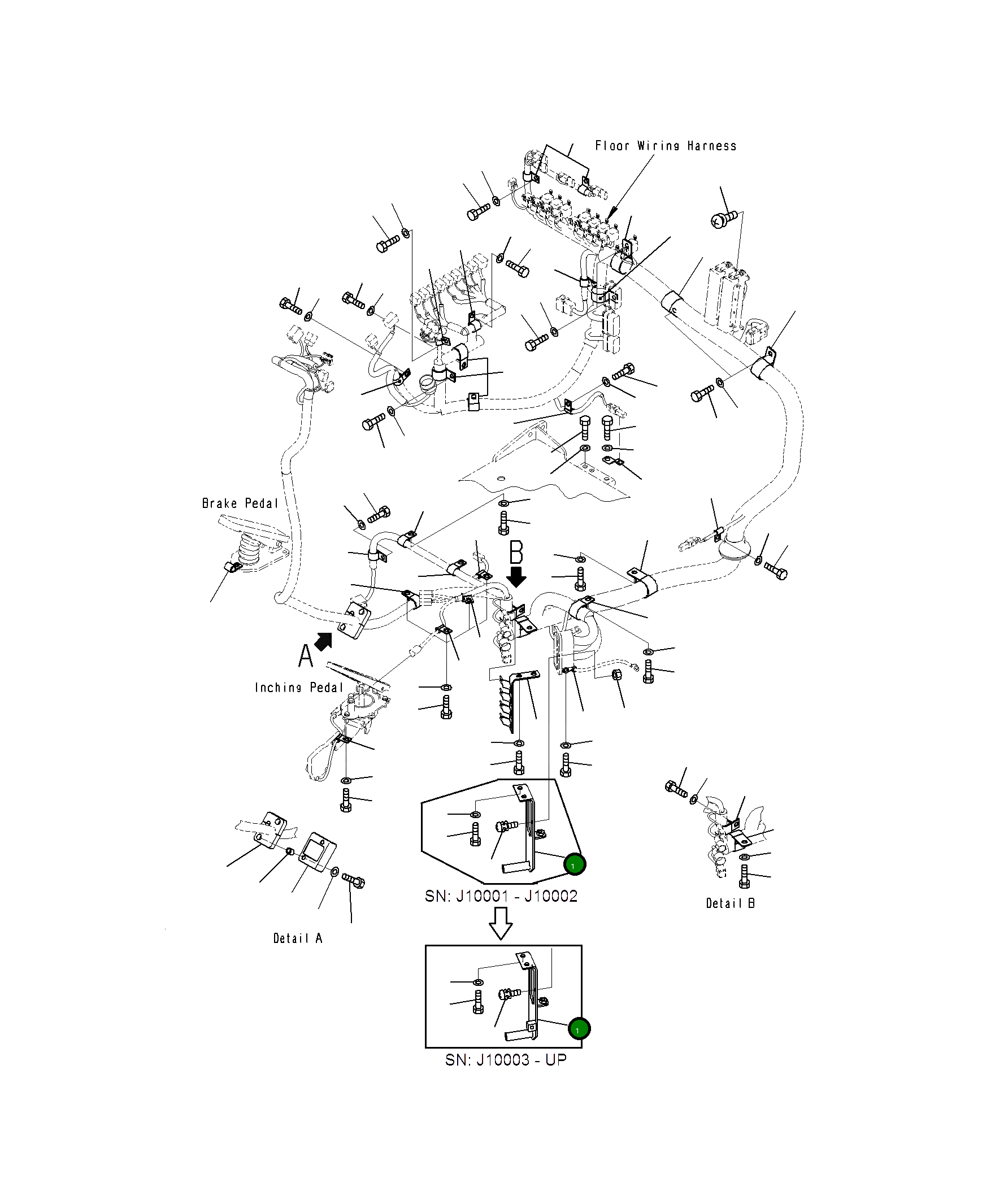 Кронштейн 23H-06-12310 Komatsu