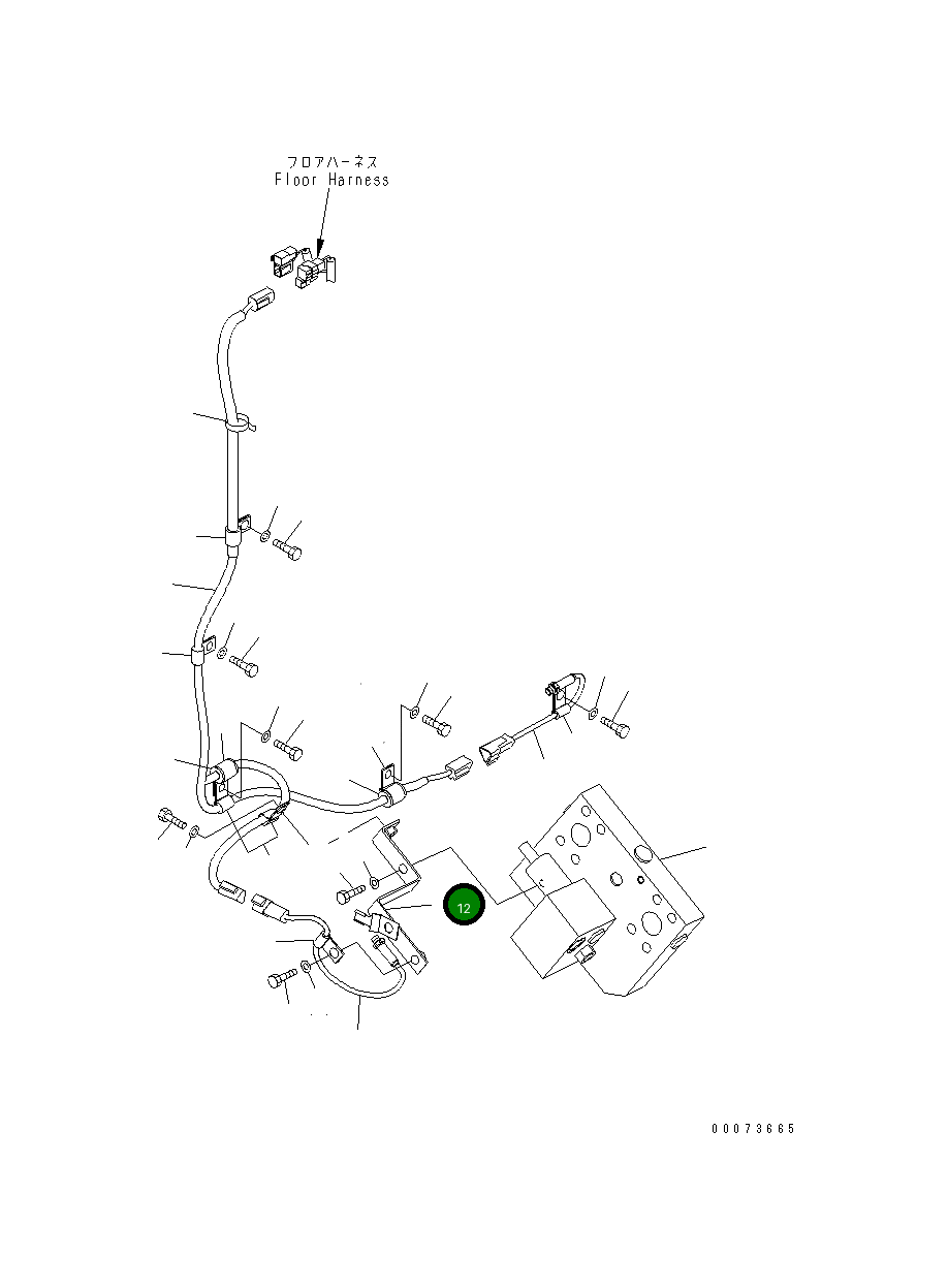 Кронштейн 419-06-31350 Komatsu